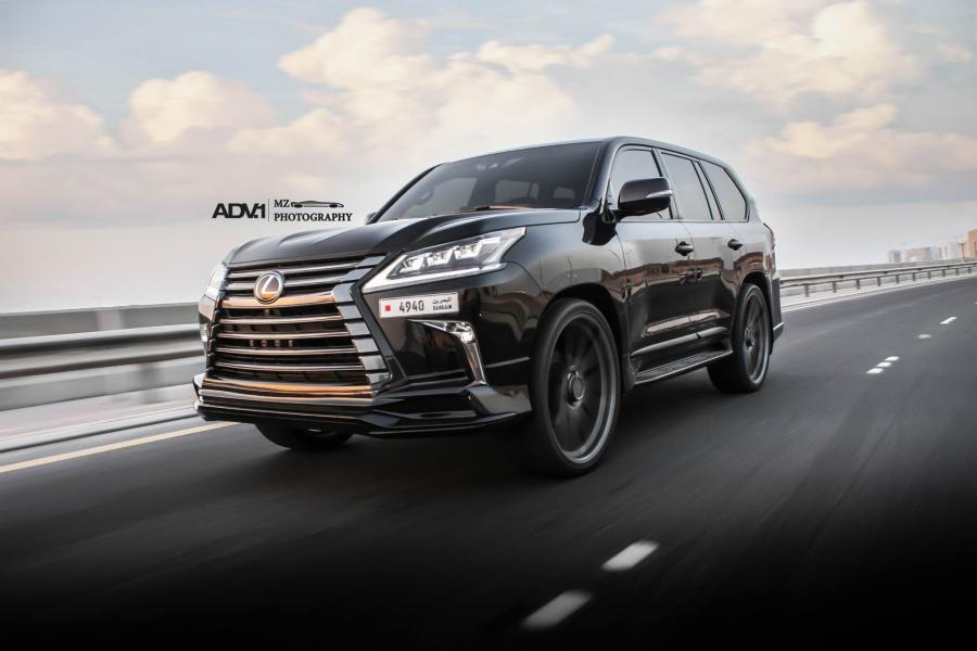  Lexus LX570 on ADV.1 Wheels (ADV5.0 M.V1 CS) 2016 года  (фото 3 из 10)